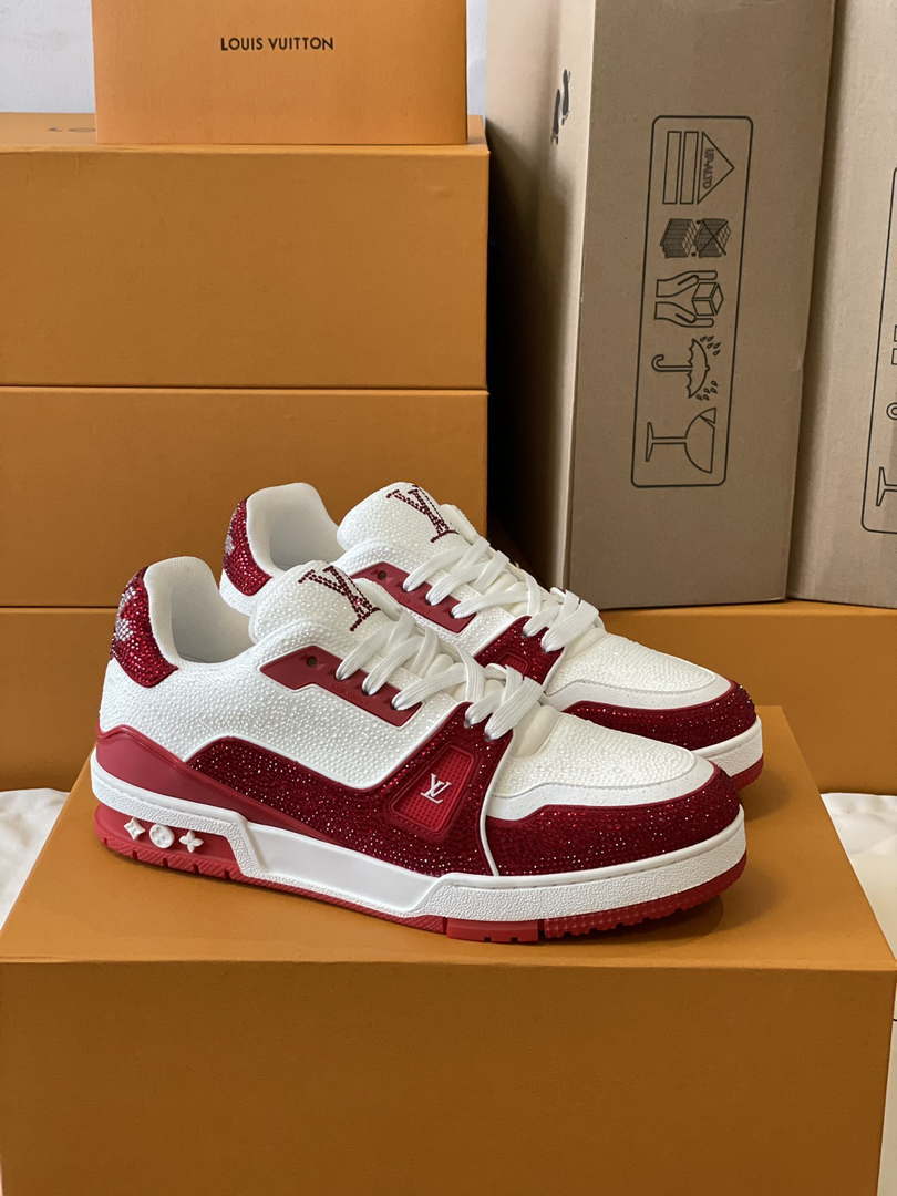 Louis Vuitton 1AC5AL Men Women's LV Trainer Sneaker L62402