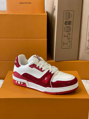 Louis Vuitton 1AC5AL Men Women's LV Trainer Sneaker L62402 - Fmale-Euro 35=US 4 - View 4