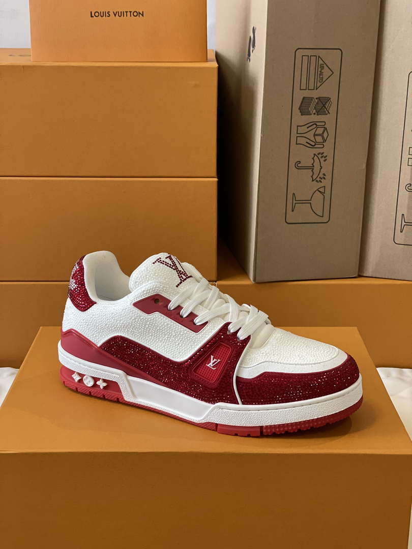 Louis Vuitton 1AC5AL Men Women's LV Trainer Sneaker L62402