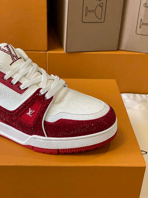 Louis Vuitton 1AC5AL Men Women's LV Trainer Sneaker L62402 - Fmale-Euro 35=US 4 - View 5