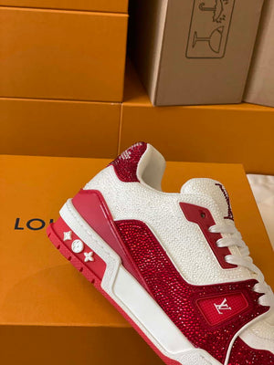 Louis Vuitton 1AC5AL Men Women's LV Trainer Sneaker L62402 - Fmale-Euro 35=US 4 - View 6