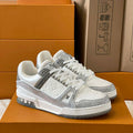 Louis Vuitton 1AC5AL Men Women's LV Trainer Sneaker L62403 - Fmale-Euro 35=US 4 - View 1