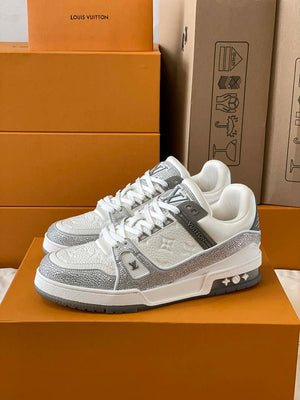 Louis Vuitton 1AC5AL Men Women's LV Trainer Sneaker L62403 - Fmale-Euro 35=US 4 - View 2