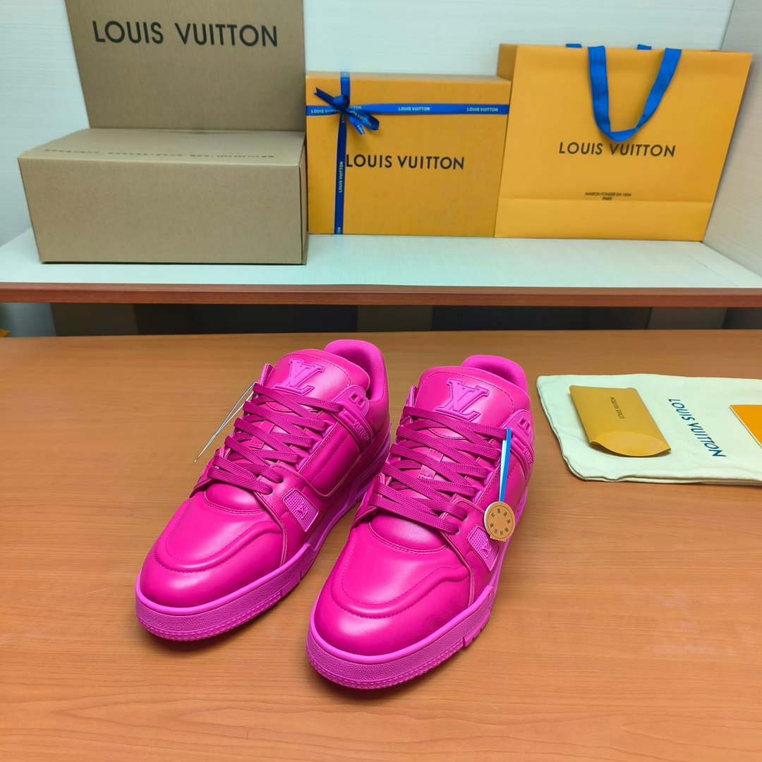 Louis Vuitton 1AC5C9 Men Women's LV Trainer Sneaker L62450