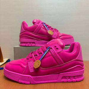 Louis Vuitton 1AC5C9 Men Women's LV Trainer Sneaker L62450 - Fmale-Euro 35=US 4 - View 3