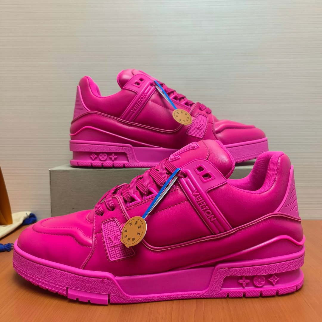 Louis Vuitton 1AC5C9 Men Women's LV Trainer Sneaker L62450