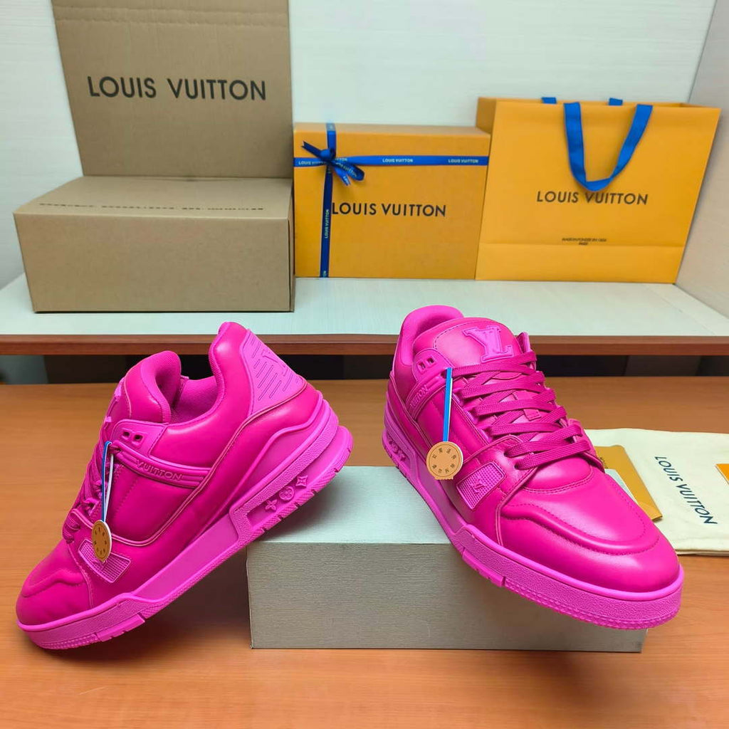 Louis Vuitton 1AC5C9 Men Women's LV Trainer Sneaker L62450