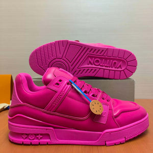 Louis Vuitton 1AC5C9 Men Women's LV Trainer Sneaker L62450 - Fmale-Euro 35=US 4 - View 9