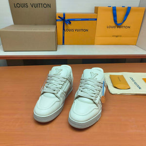 Louis Vuitton 1AC5C9 Men Women's LV Trainer Sneaker L62451 - Fmale-Euro 35=US 4 - View 2