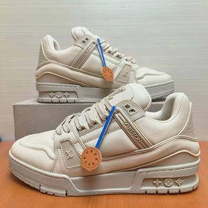 Louis Vuitton 1AC5C9 Men Women's LV Trainer Sneaker L62451 - Fmale-Euro 35=US 4 - View 3