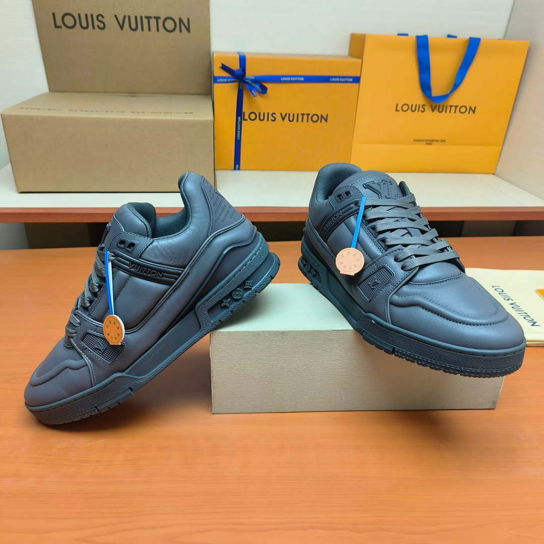 Louis Vuitton 1AC5C9 Men Women's LV Trainer Sneaker L62452