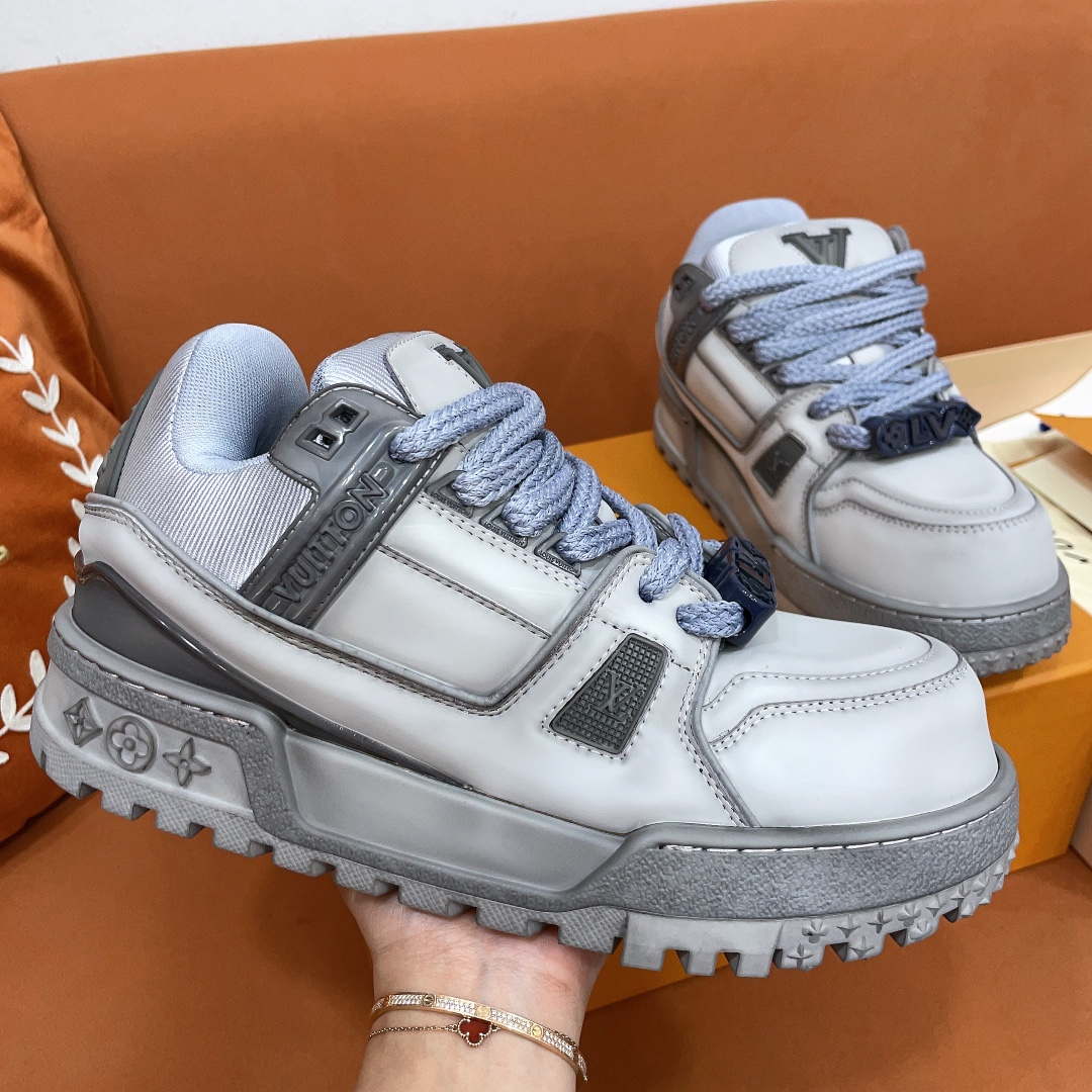 Louis Vuitton 1AC5C9 Men Women's LV Trainer Sneaker L62455