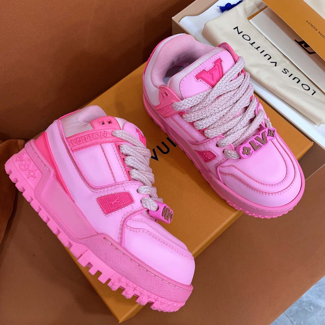 Louis Vuitton 1AC5C9 Men Women's LV Trainer Sneaker L62456