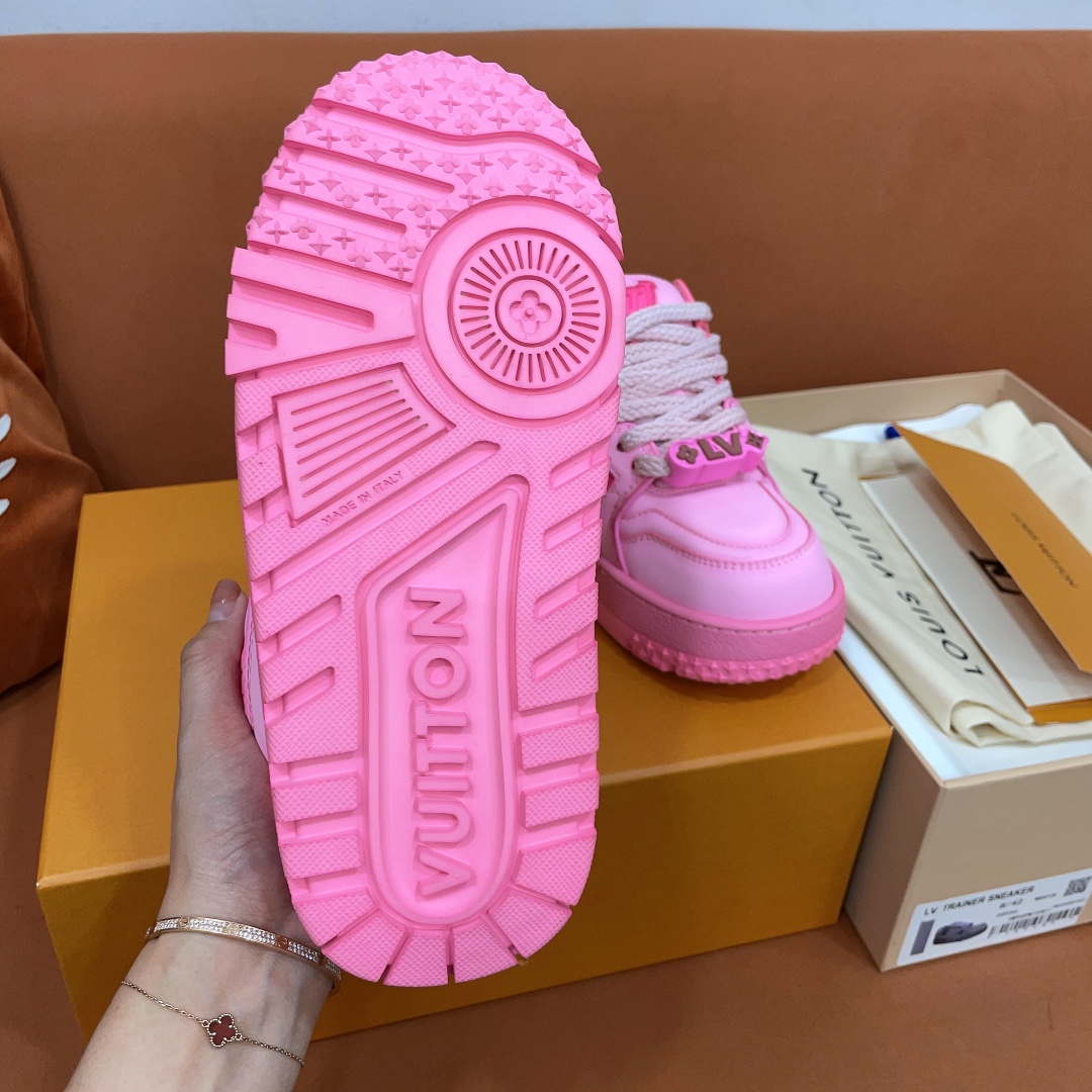 Louis Vuitton 1AC5C9 Men Women's LV Trainer Sneaker L62456
