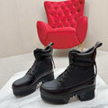 Louis Vuitton 1AC7RU Women's Laureate Platform Desert Boot L62355 - US 4=Euro 35 - View 1
