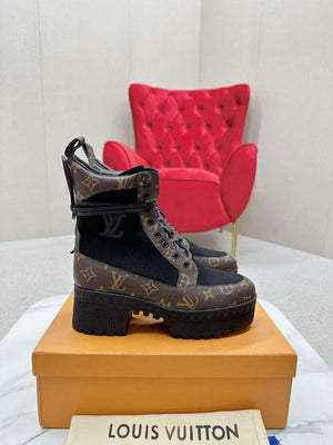 Louis Vuitton 1AC7RU Women's Laureate Platform Desert Boot L62356 - US 4=Euro 35 - View 3