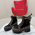 Louis Vuitton 1AC7RU Women's Laureate Platform Desert Boot L62356 - US 4=Euro 35 - View 1