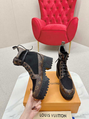 Louis Vuitton 1AC7RU Women's Laureate Platform Desert Boot L62356 - US 4=Euro 35 - View 6