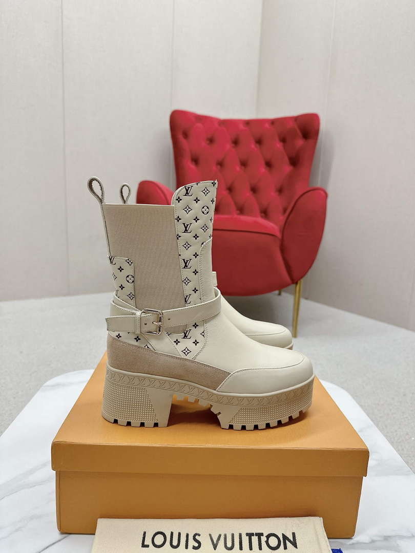 Louis Vuitton 1ACA9Z Women's Laureate Platform Desert Boot L62358