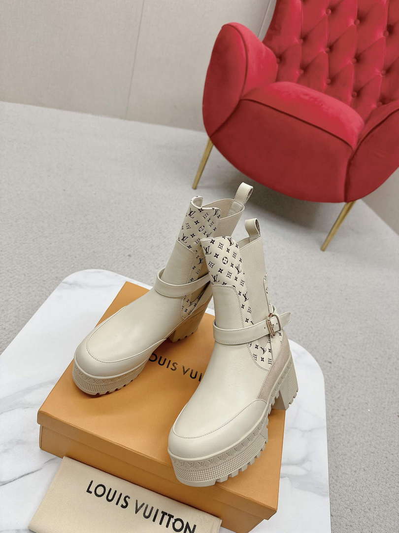 Louis Vuitton 1ACA9Z Women's Laureate Platform Desert Boot L62358