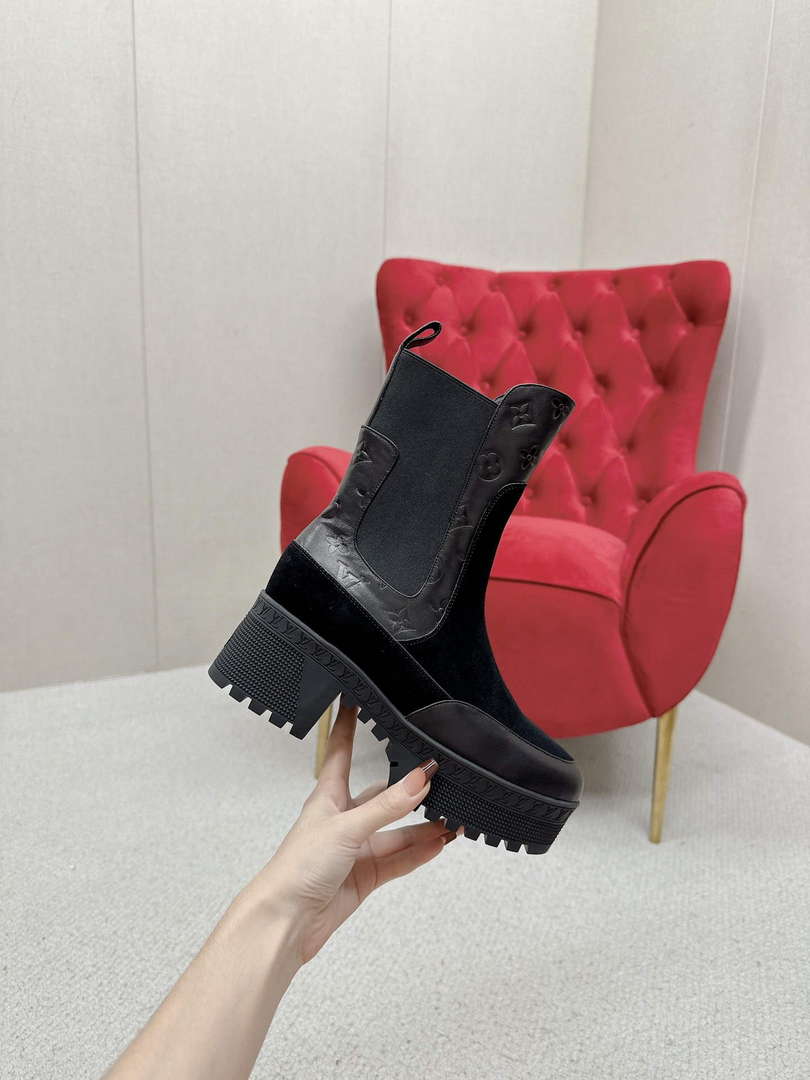 Louis Vuitton 1AC7W0 Women's Laureate Platform Chelsea Boot L62360