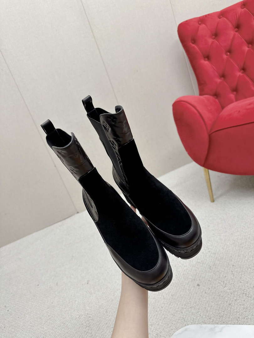 Louis Vuitton 1AC7W0 Women's Laureate Platform Chelsea Boot L62360