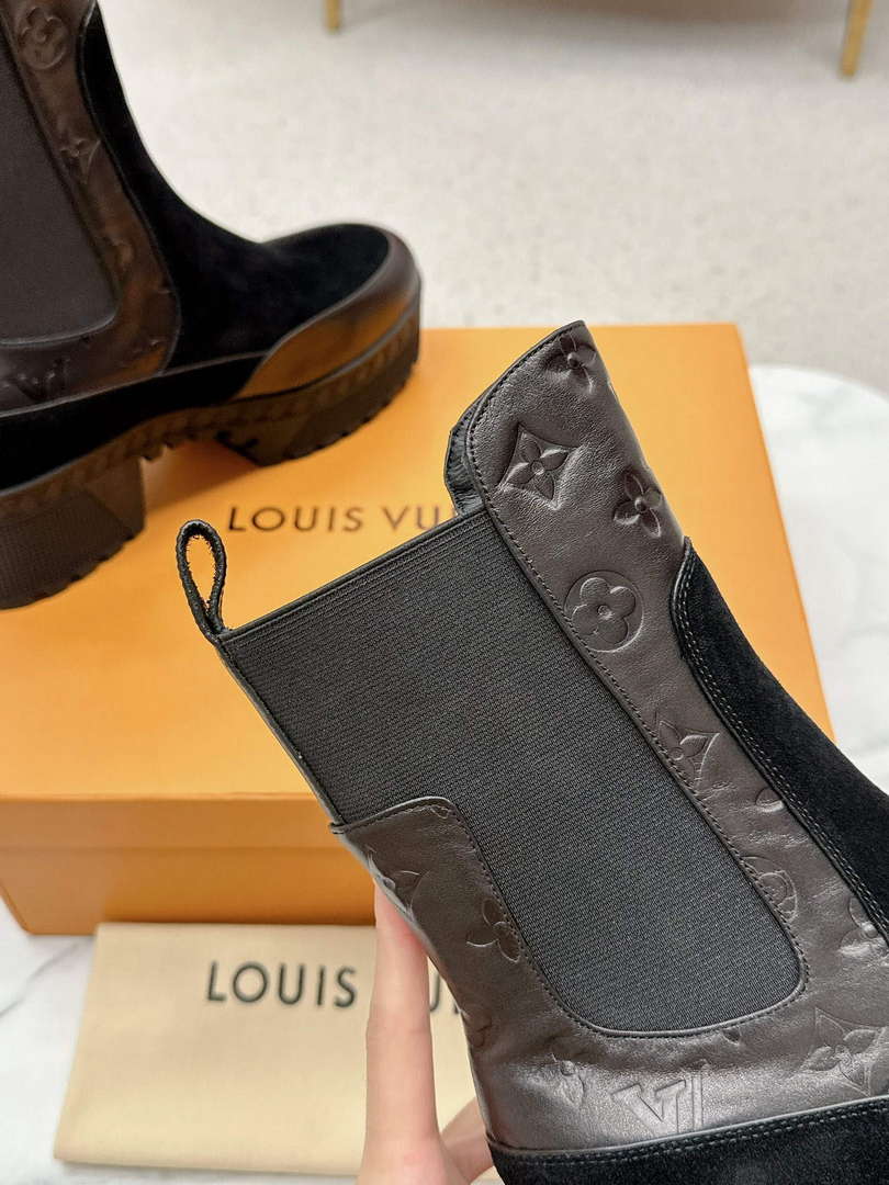 Louis Vuitton 1AC7W0 Women's Laureate Platform Chelsea Boot L62360