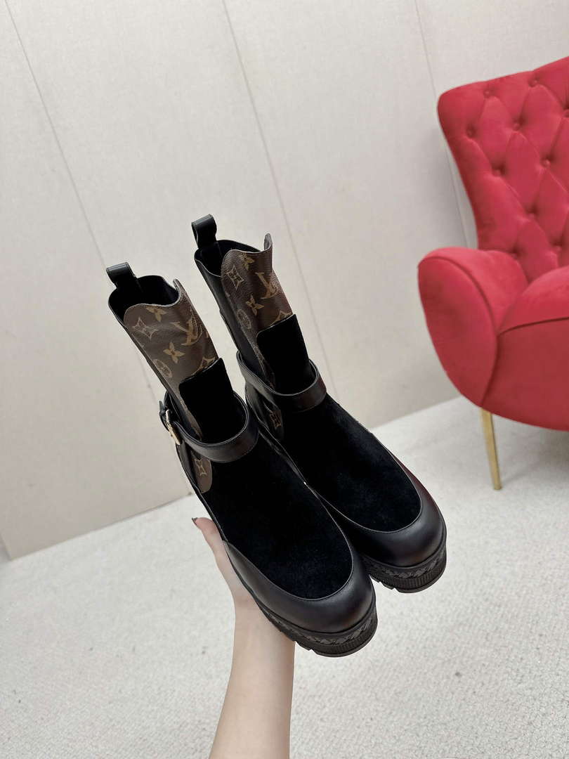 Louis Vuitton 1ACA9Z Women's Laureate Platform Desert Boot L62359