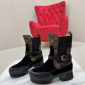 Louis Vuitton 1ACA9Z Women's Laureate Platform Desert Boot L62359 - US 4=Euro 35 - View 1