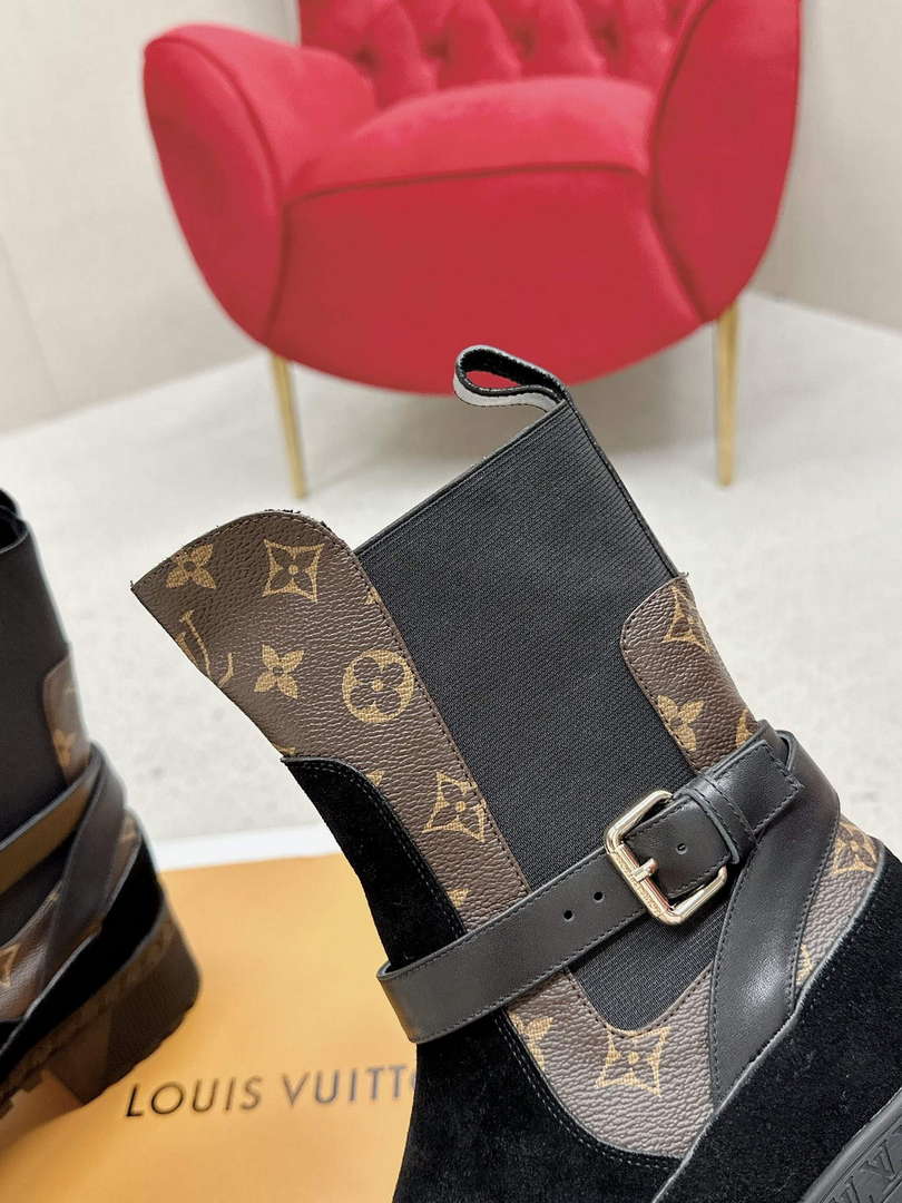 Louis Vuitton 1ACA9Z Women's Laureate Platform Desert Boot L62359