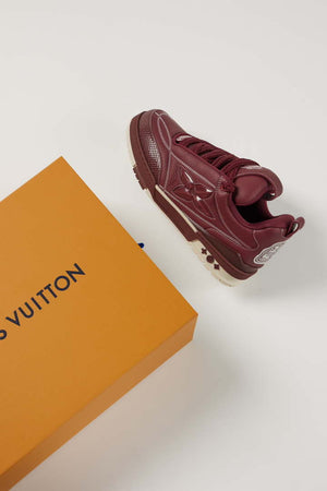 Louis Vuitton 1ACD7H Men Women's LV Trainer Sneaker L62491 - Fmale-Euro 35=US 4 - View 3