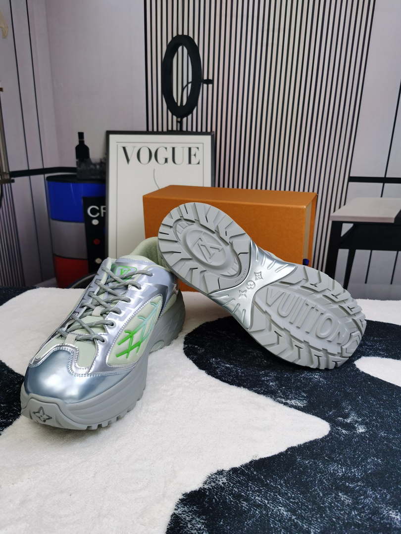 Louis Vuitton 1ACEBQ Men Women's LV Discovery Lace Up L62405