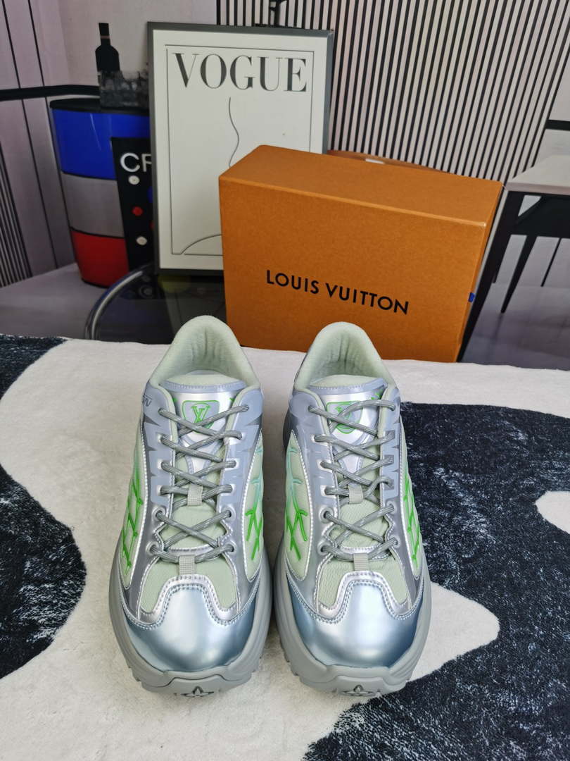 Louis Vuitton 1ACEBQ Men Women's LV Discovery Lace Up L62405