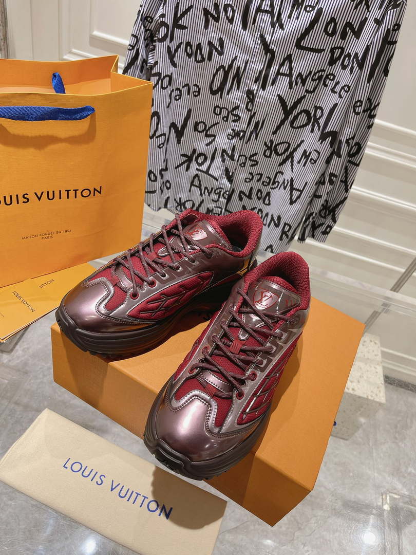 Louis Vuitton 1ACEBQ Men Women's LV Discovery Lace Up L62406