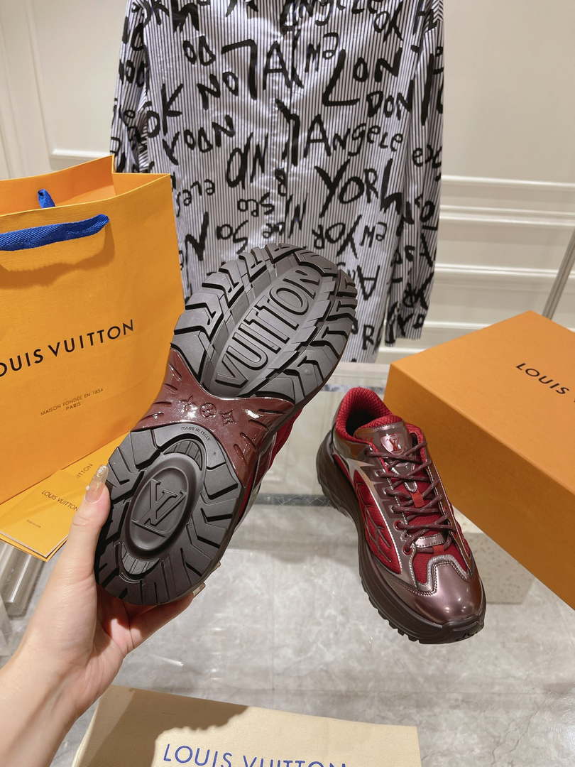 Louis Vuitton 1ACEBQ Men Women's LV Discovery Lace Up L62406