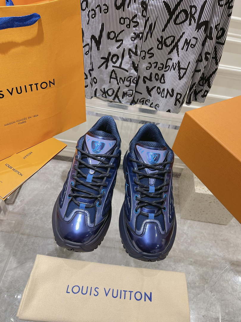 Louis Vuitton 1ACEBQ Men Women's LV Discovery Lace Up L62407