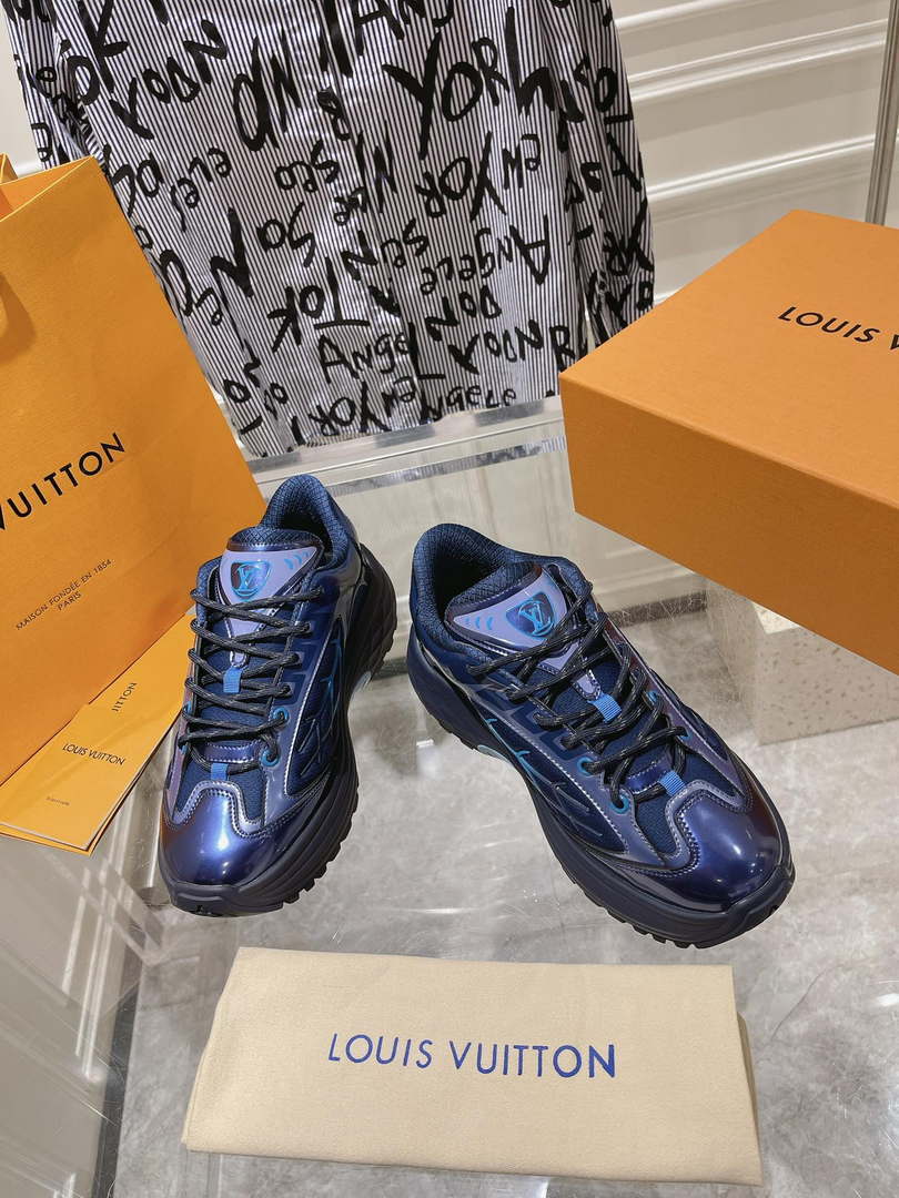 Louis Vuitton 1ACEBQ Men Women's LV Discovery Lace Up L62407