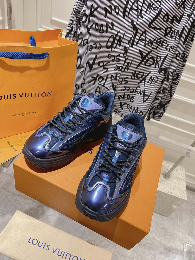 Louis Vuitton 1ACEBQ Men Women's LV Discovery Lace Up L62407