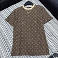 Louis Vuitton 1AHIZ2 Women Aquarelle Monogram Eyelet T-Shirt  L66496