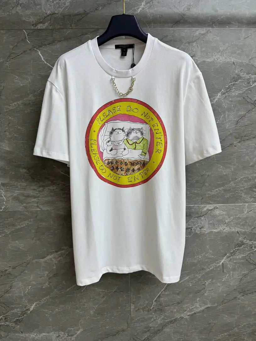 Louis Vuitton 1AIG26 Women LV x Grace Coddington  monogram T-shirt L66490