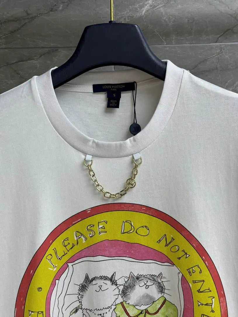Louis Vuitton 1AIG26 Women LV x Grace Coddington  monogram T-shirt L66490
