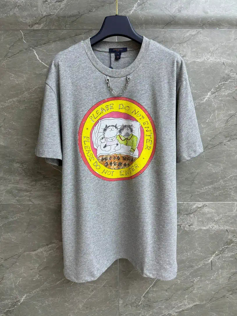 Louis Vuitton 1AIG26 Women LV x Grace Coddington  monogram T-shirt L66490