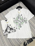 Louis Vuitton 1AIG26 Women  Printed short-sleeved T-shirt L66498