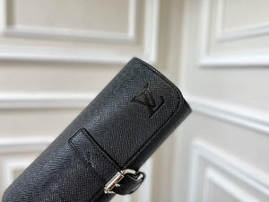 Louis Vuitton 3 Watch Case Taiga Leather M32719 - Default Title - View 5