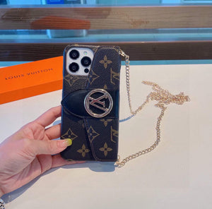 Louis Vuitton Apple Iphone Leather Premium Deluxe Phone Case L20118 - iPhone15pro max £¨6.7£© - View 1