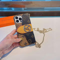 Louis Vuitton Apple Iphone Leather Premium Deluxe Phone Case L20119 - iPhone15pro max £¨6.7£© - View 1