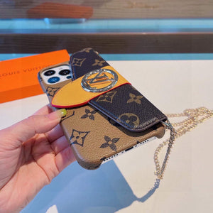 Louis Vuitton Apple Iphone Leather Premium Deluxe Phone Case L20119 - iPhone15pro max £¨6.7£© - View 4