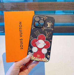 Louis Vuitton Apple Iphone Leather Premium Deluxe Phone Case L20121 - iPhone15pro max £¨6.7£© - View 1