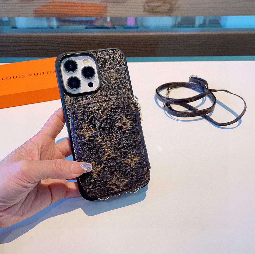 Louis Vuitton Apple Iphone Leather Premium Deluxe Phone Case L20122