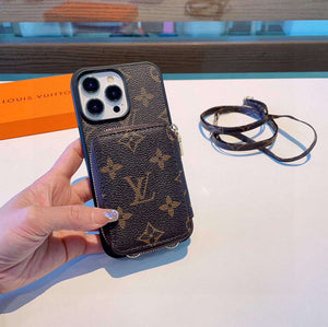 Louis Vuitton Apple Iphone Leather Premium Deluxe Phone Case L20122 - iPhone15pro max £¨6.7£© - View 3
